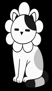 三花猫的灰阶输入图像